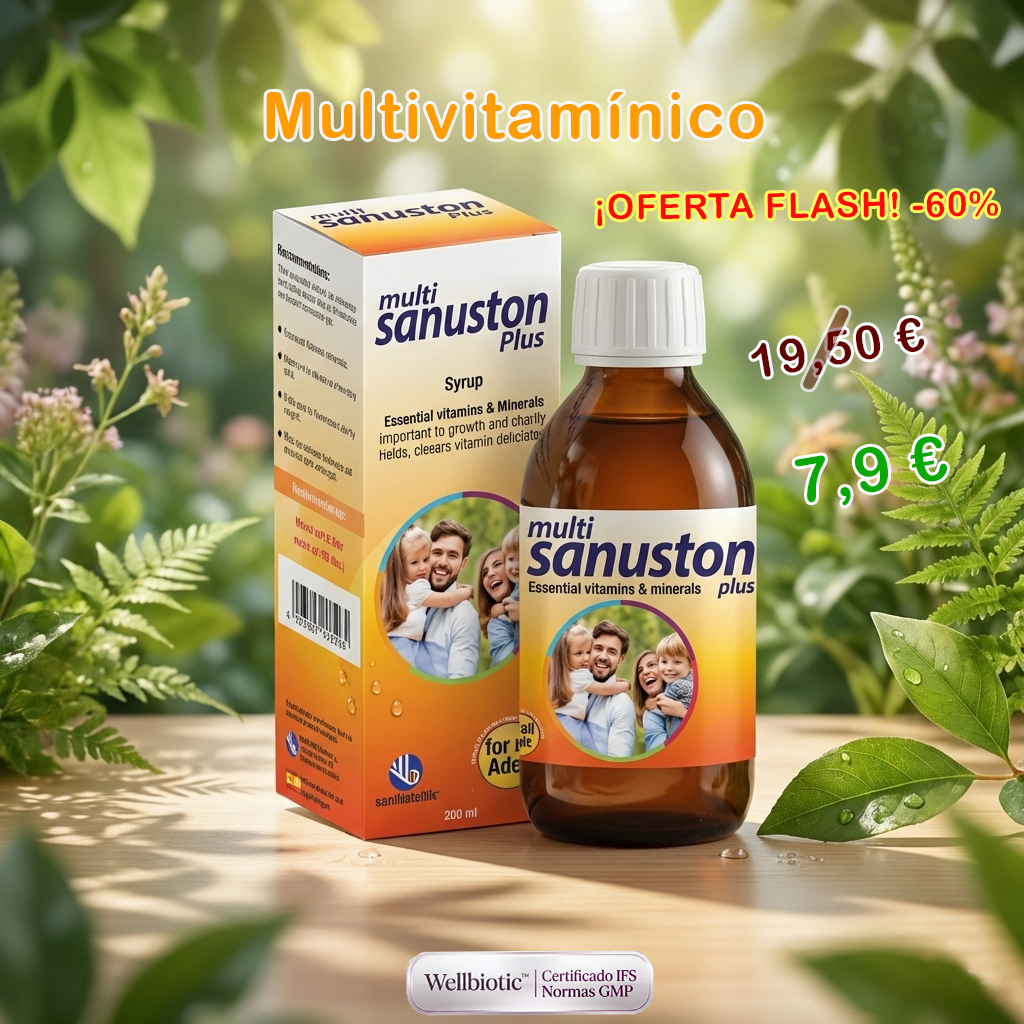 Multivitamínico Multi Sanuston Plus Jarabe